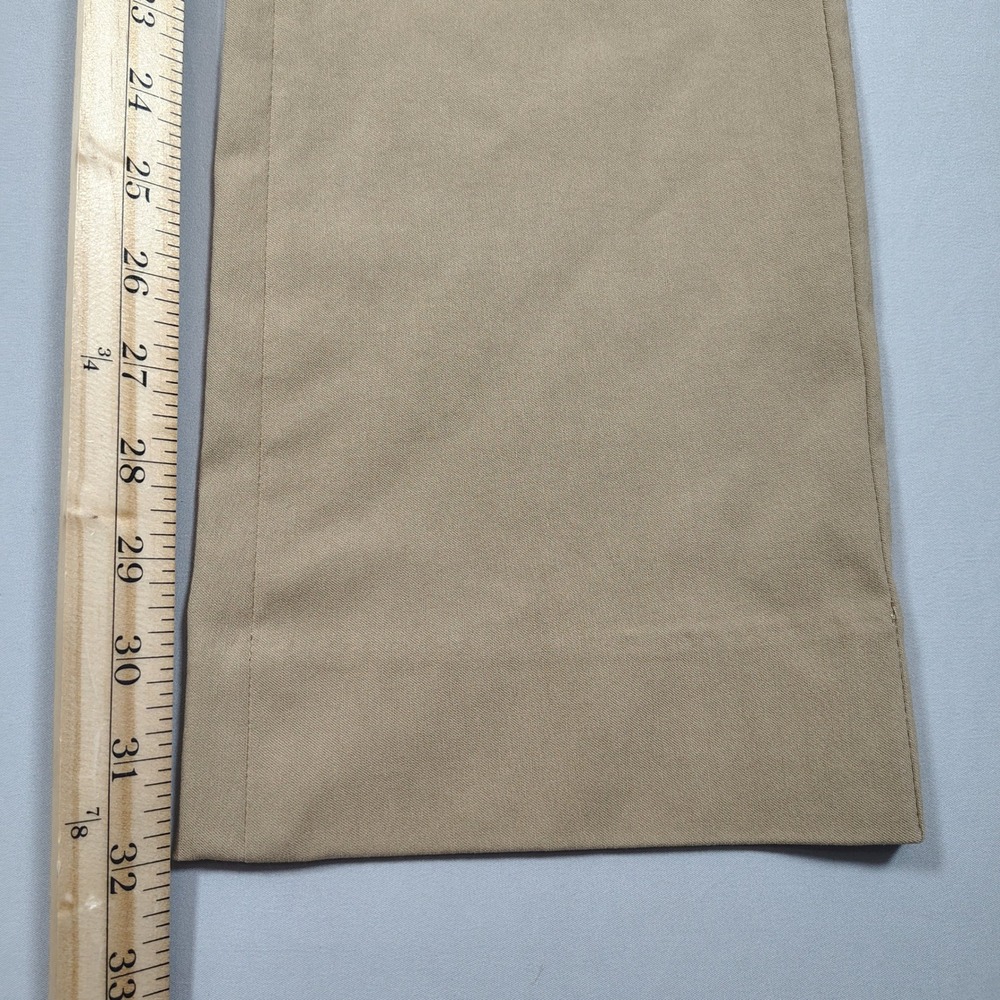 The Limited Dress Pants Womens 0R Tan Exact Stretch Bootcut Viscose Blend Solid - Picture 5 of 7